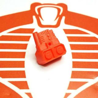 Micronauts Body Part Aliens Membros Red Backpack 1979 Mego Accessory