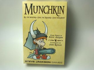 Steve Jackson Games Sjg1408 Munchkin Card Game 1st Edition 2011 (rare)