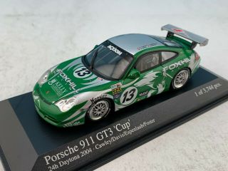 1:43 Minichamps 2004 Porsche 911 Gt3 Cup 13 24 Hour Daytona 400046213