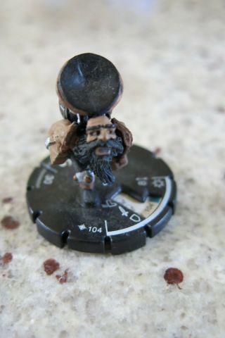 Mage Knight Minions 104 Bombardo Unique Black Powder Rebels