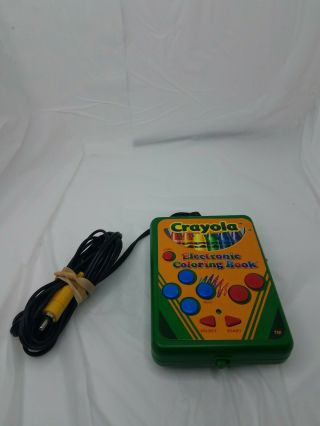 Crayola Electronic Coloring Book Plug And Play Tv Game