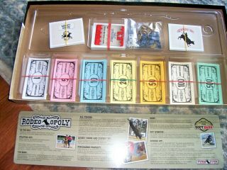 Rodeo - Opoly Cowboy Monopoly Board Game Never Played
