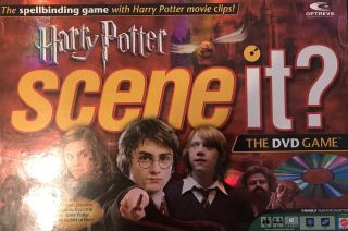 2005 Harry Potter Scene It The Dvd Game Complete But Opened