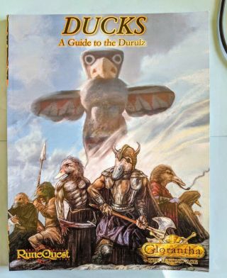 Runequest - Ducks - Guide To Durulz - Glorantha - Stafford - 2008