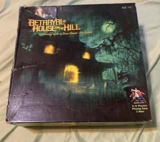 Betrayal At House On The Hill Strategy Game By Bruce Glassco 2nd Edition
