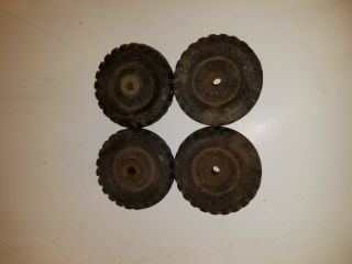 Vintage Structo Wheels For Replacement Set Of 4