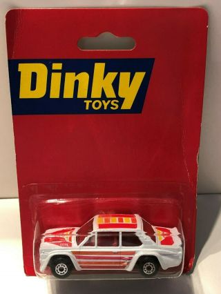 Matchbox Sf9 Fiat Abarth Limited Dinky Toys Release On Blistercard 1988