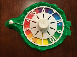 The Game Of Life Replacement Game Spinner Part 1991 Edition
