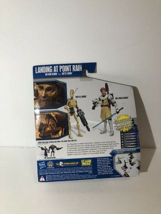 Star Wars The Clone Wars DVD Set 1 of 2 Landing at Point Rain Opened No DVD 2