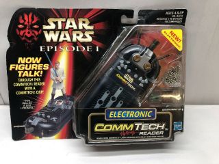 Star Wars Episode 1 - Electronic Comm Tech Reader - Hasbro - 1998