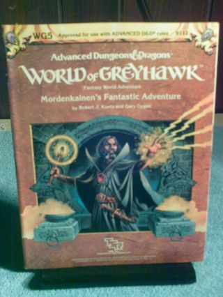 Wg5 Advanced D & D World Of Greyhawk Mordenkainen 