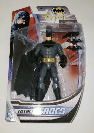 Batman Total Heroes 6 Inch Action Figure Mattel Dc Universe Nib