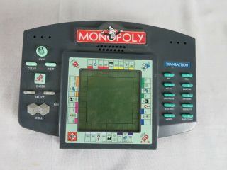 1997 Monopoly Electronic Handheld Game Hasbro