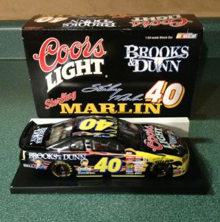 1/24 Sterling Marlin 40 Coors Light / Brooks & Dunn 1999 Action Nascar 1/2500