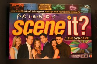 Friends Scene It? The Dvd Game 2005 Mattel Fast Tv Show
