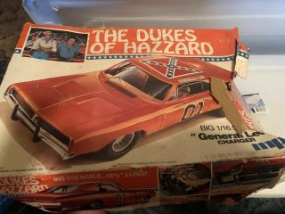 Dukes Of Hazzard Big 1:16 Scale " General Lee " Charger 1981 Opened