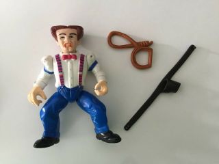 1990 Playmates Dick Tracy Flattop Figure & Noose Accessories -