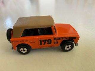 Vintage 1970 Lesney Matchbox Superfast 18 - A Field Car Brown Top