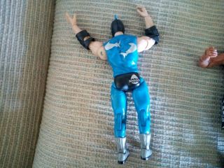 Shark Boy TNA Impact Wrestling Action Figure 2005 Marvel Sharkboy Wrestler Rare 2
