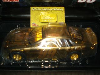 Jeff Burton 99 Racing Champions 24K Gold NASCAR 1:24 Diecast Car EXIDE 2