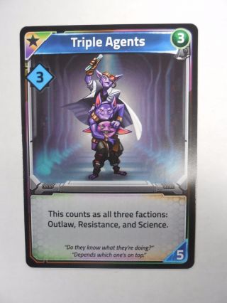 Clank In Space Triple Agents Event Launch Kit Promo Card
