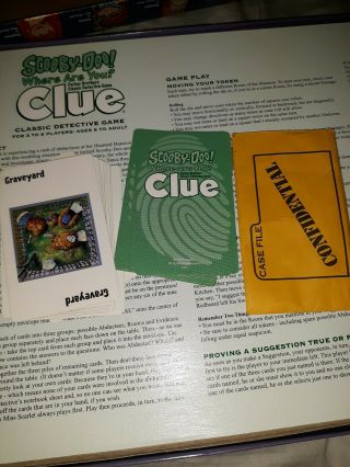 Scooby Doo Where Are You Clue 1999 - 2002 Replacement Cards All 21