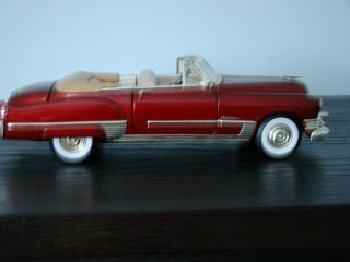 1949 Maroon Cadillac Coupe De Ville 1/18 Scale Road Legends No Box
