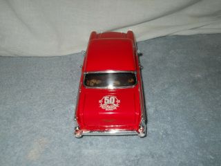 Jada Toys 57 Chevy Belair 50th Anniversary O ' reilly Auto Parts 1/24 Die Cast RED 4