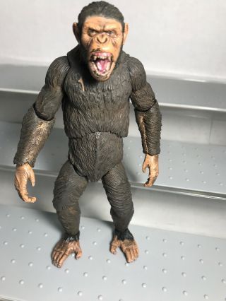 Dawn Of The Planet Of The Apes Caesar Action Figure By Neca - Loose