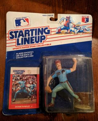 Starting Lineup Shane Rawley 1988 Figure Toy Nib Baseball Slu Phillies Card