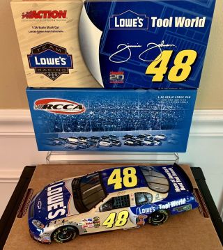 2004 Jimmie Johnson Nextel Cup Lowe’s Tool World 1:24