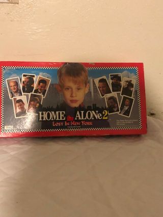 Use Thq Home Alone 2 Lost In York Board Game Nib Movie Memorabilia