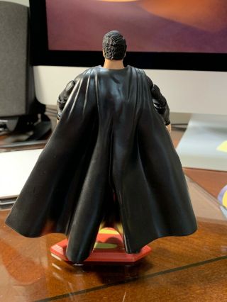 Movie Masters - Man of Steel Movie - Superman BLACK SUIT Action Figure - DC Comics 4