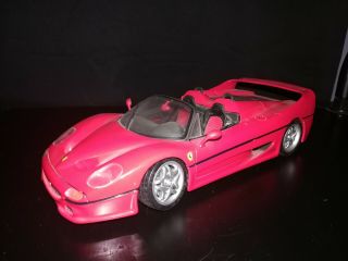 Maisto Ferrari F50 1995 Red Special Edition Scale 1/18 Die - Cast Car