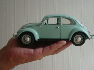 Road Tough 1967 Volkswagen Beetle Lt Blue 