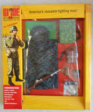 Mib 2003 Hasbro G.  I.  Joe Authentic Equipment For The Action Marine Toy Set