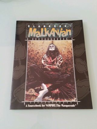 Clanbook: Malkavian (vampire: The Masquerade) Greenberg,  Daniel White Wolf,  Vamp