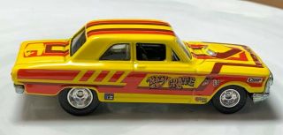 Hot Wheels Drag Strip Demons ‘64 Ford Thunderbolt “nazy Crate” 1/64 Real Riders