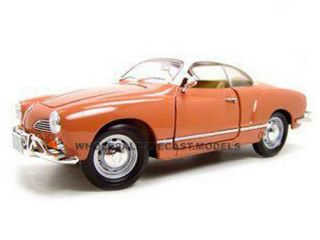 Missingparts 1966 Volkswagen Karmann Ghia Coral 1/18 By Road Signature 92198