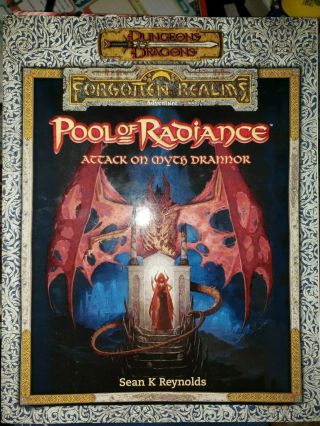 Wotc Forgotten Realms D20 Pool Of Radiance - Attack On Myth Drannor Sc Vg