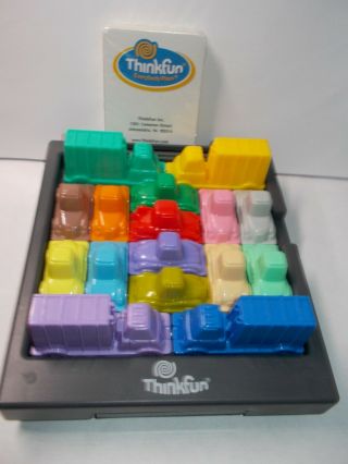 Rush Hour Traffic Jam Puzzle Game 3d Complete Thinkfun