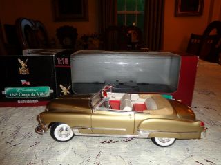 Deluxe Ed.  Yat Ming “1949 Cadillac Coupe De Ville” Road Sign.  Die - Cast Model Car