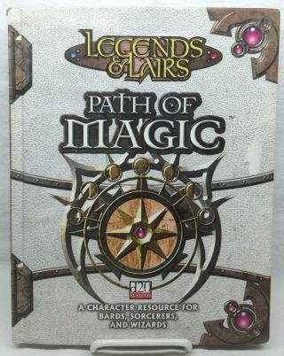 Dungeons & Dragons Legends & Lairs Path Of Magic (2002,  Hardcover)
