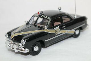 White Rose 1:43 Scale 1950 Ford Michigan State Police - Loose