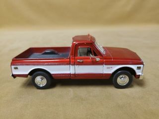 Diecast 1972 Chevrolet Cheyenne Pickup Truck 1:32 Scale Red WELLY 4