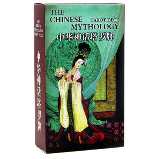 78 Cards Chinese Myth Tarot Deck Future Fate Fortune Telling English Card Game