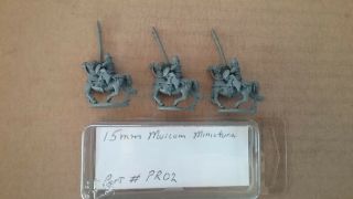 15mm Museum Miniatures Ancient Persian Cavalry W/ Lance Primed