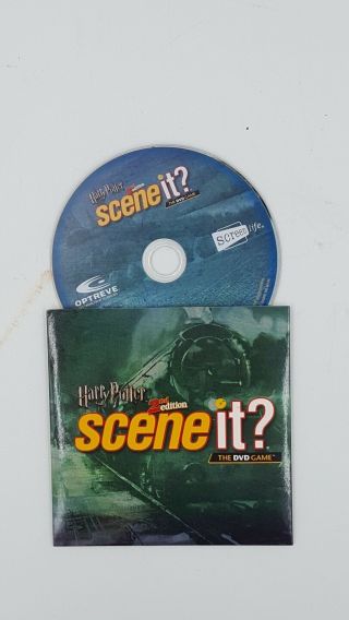 Harry Potter Scene It? 2nd Edition Replacement Parts Dvd