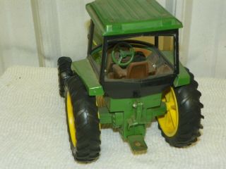Vintage JOHN DEERE Tractor Die - Cast Metal 1/16 Scale 4