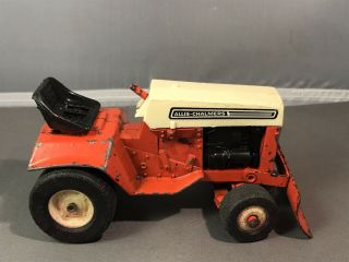 Vintage Ertl Diecast 1/16 Allis - Chalmers Lawn Mower Garden Tractor